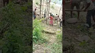 Hard work of construction workers | #trending_shorts_on_youtube #constructionworker #viral_shorts