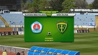 ŠK Slovan Bratislava - MŠK Žilina 0:1 (0:0)