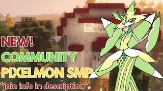 🔴LIVE | NEW LUMY COMMUNITY PIXELMON SMP | DAY 1