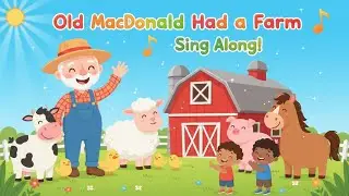 old macdonald nursery rhyme | FAMOUS RHYMES | kids rhymes in english  | abc song nursery rhymes
