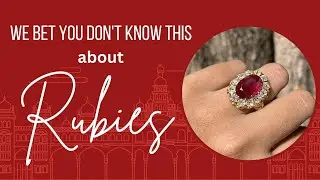 ALL YOU NEED TO KNOW ABOUT RUBIES IN 2 MINUTES!!! (JULY BIRTHSTONE)