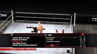 WWE 2K14: Jack Swagger's Ankle Lock + few moves