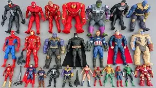 AVENGERS ASSEMBLE FIGHT, HULK FIGHT VENOM VS THANOS, SPIDER-MAN, IRON MAN, CAPTAIN AMERICA, RED HULK