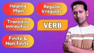All verbs/regular irregular/transitive intransitive/Spoken english/learnwithdevpatel