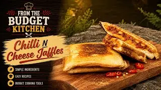 From The Budget Kitchen: Chilli 'n Cheese Jaffles