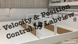 4 Mechanum Wheel Mobile Robot Control by Ni-MyRio Labview
