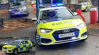 *3 Car Response* Multiple Traffic Cars Responding Greater Manchester Police