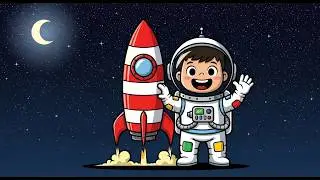 Super Space Rocket Ride | Fun Adventure Kids Song | Toddler Sing Along