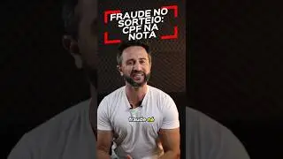 FRAUDE NOS SORTEIOS - CPF NA NOTA #sorteios  #promo&ccedil;&atilde;o
