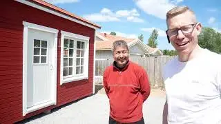 Attefallshus 30kvm - Rundvandring med ny hus&auml;gare