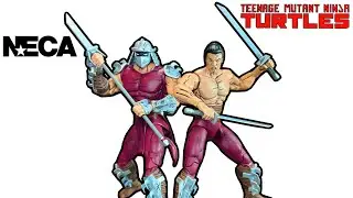 NECA Mirage TMNT Shredder Worms of Madness 2 Pack Review 