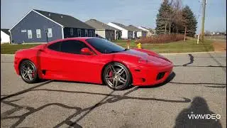2001 Ferrari 360 with Tubi exhaust
