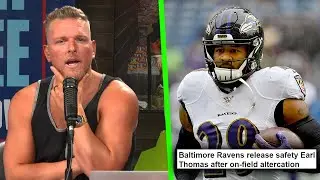 Pat McAfee Reacts To The Ravens Cutting Earl Thomas