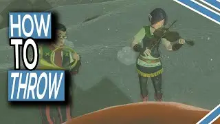 Как бросать предметы в Zelda Tears Of The Kingdom