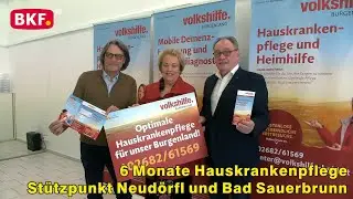 13. 12. 2022 - Volkshilfe zieht Bilanz- 6 Monate Hauskrankenpflege St&uuml;tzpunkt Neud&ouml;rfl - BKF TV