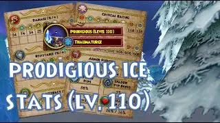 Wizard101 - Level 110 Ice Gear & Stats