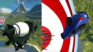 Top SLANTS OF DEATH #1 BeamNG Drive Wrecks Crashes Explosions and MORE