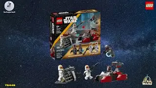 Pack de combat Le Si&egrave;ge de Mandalore - 75449 | Rewiew [FR]