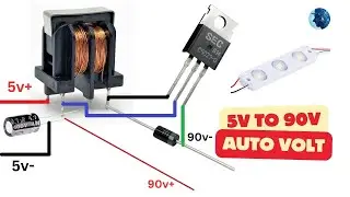 How To Make a LED Bulb Tester Circuit for Any LED 5v to 90v auto voltage