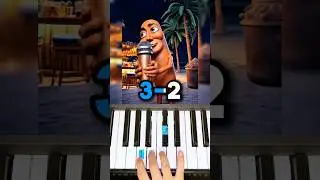 Tung Tung Tung Sahur - Piano Tutorial #shorts
