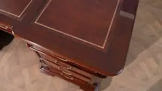 NOF075 Mahogany Partners Desk
