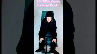 🔥 30-Day Ab Crunch Challenge🔥 Day 4 #weightloss #trending #fyp #shorts
