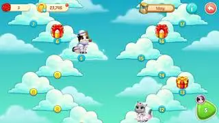 Kitten Match 493 level 😻🎁quest 4 level no💣🧨Gameplay 2020