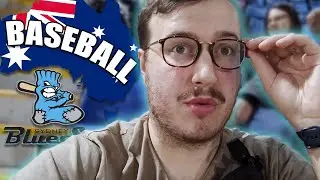 Going to my FIRST Australian Baseball Game!
