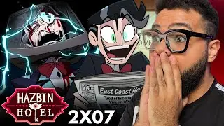 O PASSADO DE VOX! HAZBIN HOTEL 2ª TEMPORADA Episódio 7 REACT