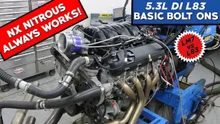 JUNKYARD 5.3L L83 NITROUS TEST-THE REAL DIRECT INJECTION!