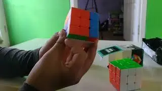 unboxing rubik 3&times;3 sticerless cuma 15 ribuan