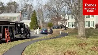 JUST IN: Law Enforcement Officers Visit Home Of Jan 6 Pipe Bomb Suspect Brian Cole In Woodbridge, VA