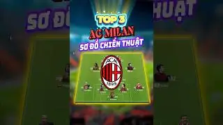 TOP 3 Sơ đồ chiến thuật Team Color AC Milan  #fconline #sieusaosangtaofco