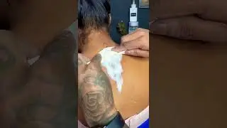 Back rose tattoo woman shorts video