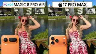 Honor Magic 8 Pro Air Vs iPhone 17 Pro Max Camera Test Comparison 