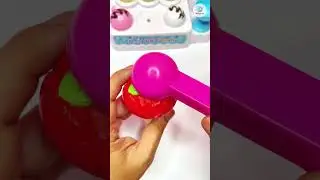 PopfinityASMR 🍓 Making Strawberry Ice Cream for Crab Friend