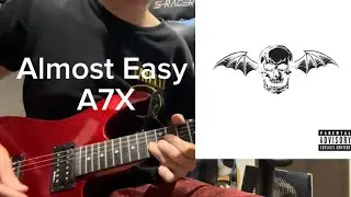 Avenged Sevenfold Almost Easy (Guitar Lesson)