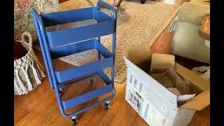 Brightroom 3 Tier Cart - Blue (Target) - Assembly
