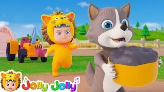 Wolf, Stop Right There! | Baa Baa Black Sheep +| More | Jolly Jolly - Kids Songs