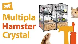 MULTIPLA HAMSTER CRYSTAL by Ferplast: Assembly Tutorial