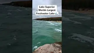 1st by surface area, 2nd by volume #michigan #lakesuperior #michigander #nature #outdoors