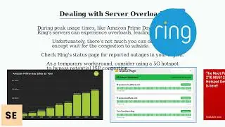 How To Fix Ring Camera Error Code P1-99 &ndash; Server/Account Status & Retry