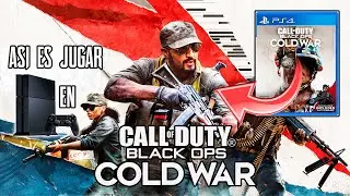 ASÍ ES JUGAR Call Of Duty Black Ops Cold War en PS4!! | Gráficos y Rendimiento ¿Vale la pena?
