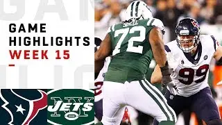Texans vs. Jets Week 15 Highlights | NFL 2018