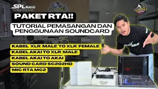 PAKET RTA FULL SPL AUDIO‼️TUTORIAL PENGGUNAAN SOUNDCARD DAN SETTING FREQUENSI SPEAKER KALIAN !! 😎