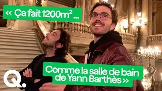 Panayotis fait visiter l'Opéra Garnier à Étienne Carbonnier