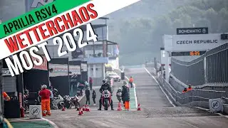 Wetterchaos in Most | Trackday mit FR Performance | Aprila RSV4