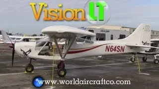 World Aircraft Vision LT, side by side seating, all metal, high wing, tractor, light sport aircraft.