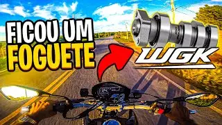 COMANDO PREPARADO NA BROS 150 - FICOU UM FOGUETE!