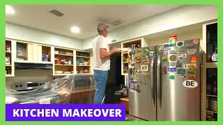 REPAINTING OUR KITCHEN CABINETS AND KITCHEN WALLS | Jella & Bill